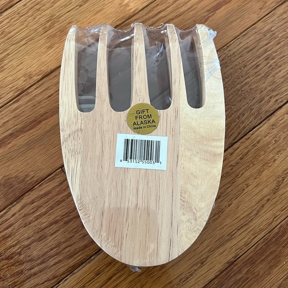 NWT Salad Claws Bear Claw Salad Servers - Picture 2 of 9